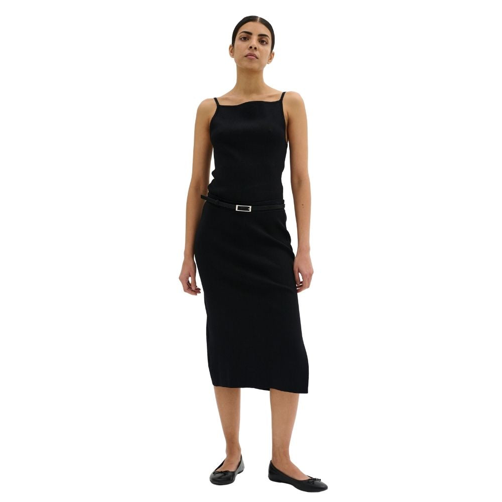 My Essential Wardrobe Black Hekla Knit Skirt