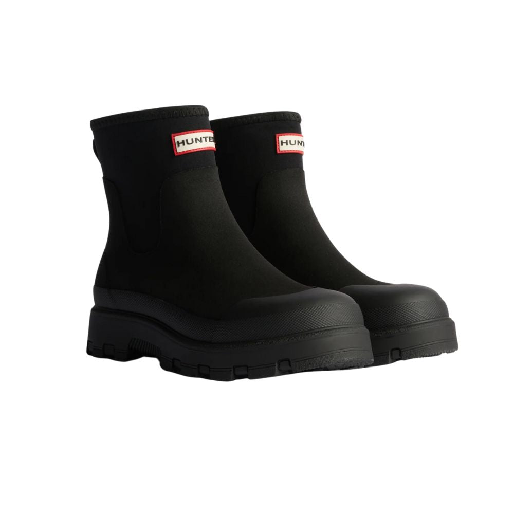 Hunter Sort Neopren Chelsea Boot