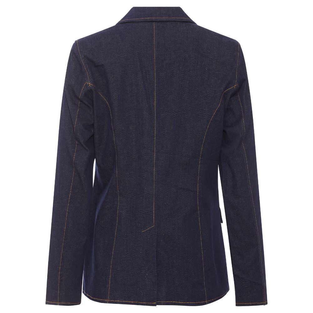 Rue De Femme Blue Denim Kasumi Denim Blazer