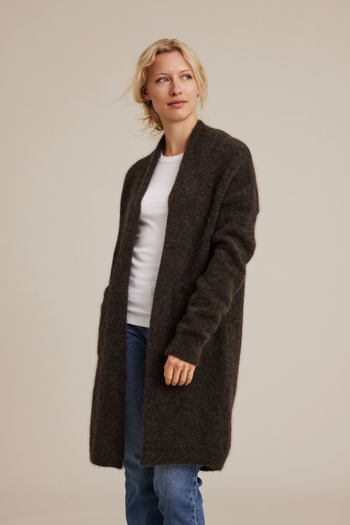 Sibin Linnebjerg Brown Emilie Cardigan