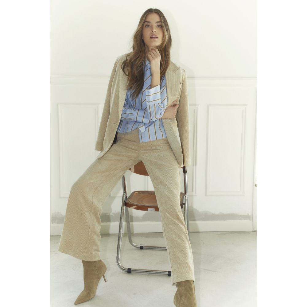 Co`Couture Sand Daisy Blazer