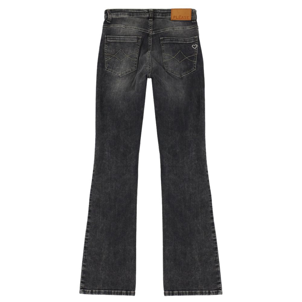 Please Nero Denim Longcut
