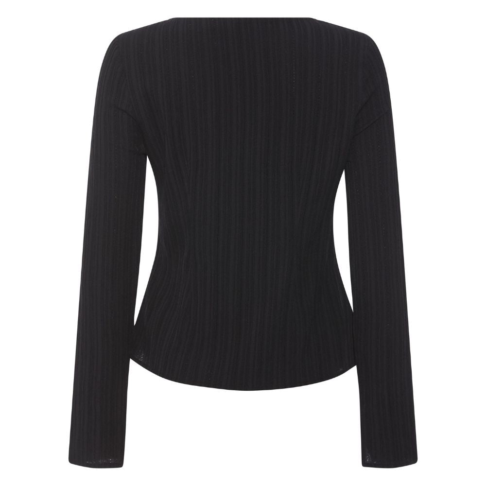 Rue De Femme Black Lilia Blouse