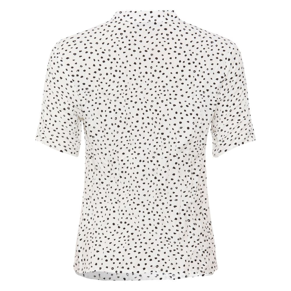 Rue De Femme White Dot Elena Blouse