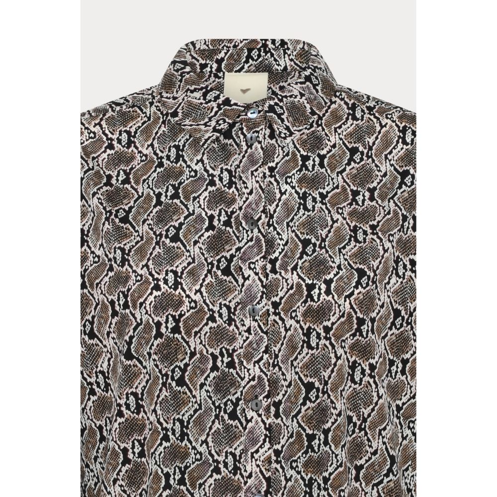 Heartmade Snake Print Milard Shirt