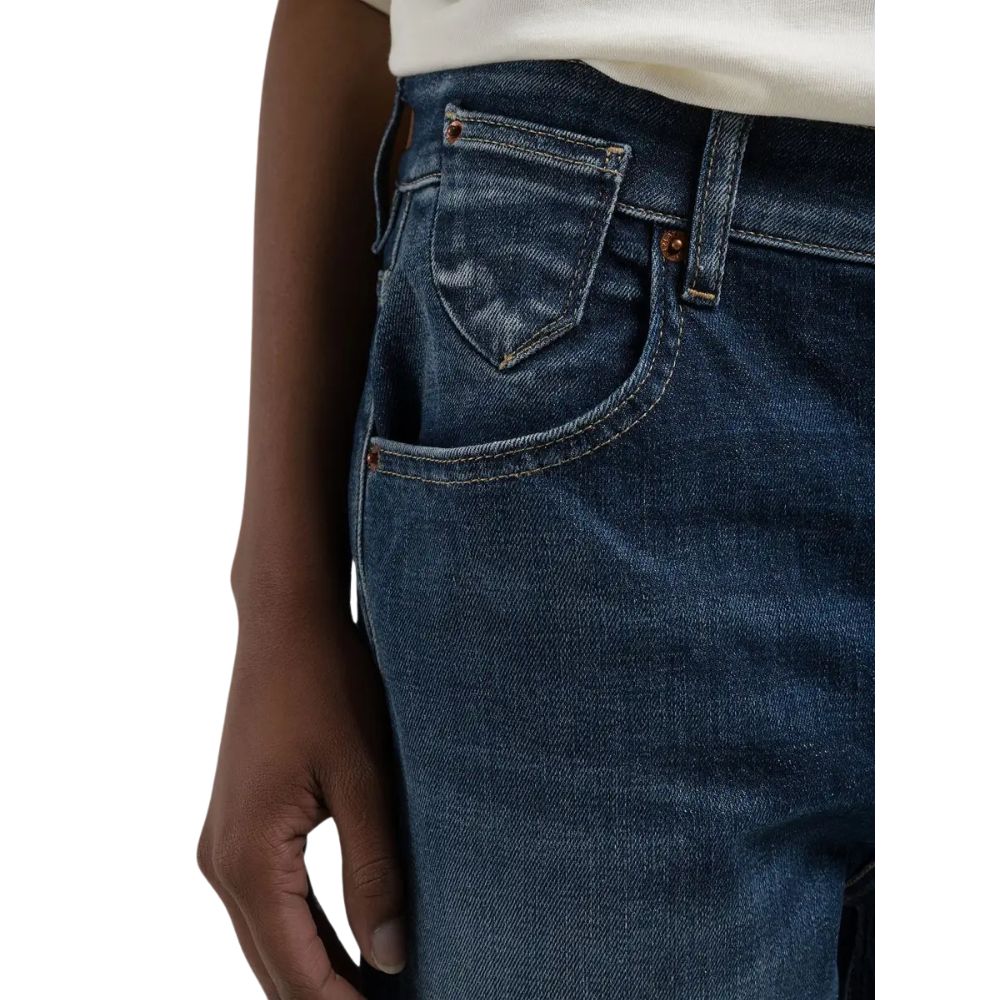 Replay Dark Blue Slim Boyfit Marty