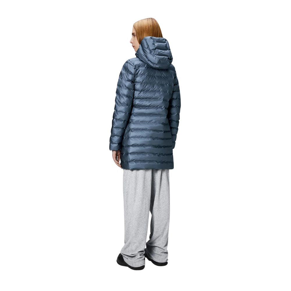 Rains Bay Lohja Long Puffer Curve Jacket