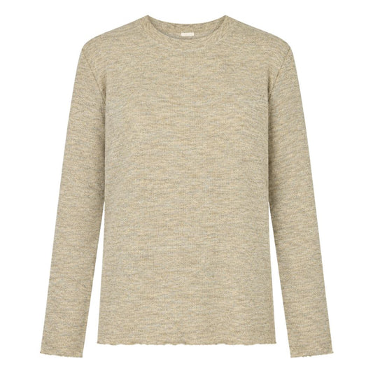 By Basics Sand Melange Shirt Collar