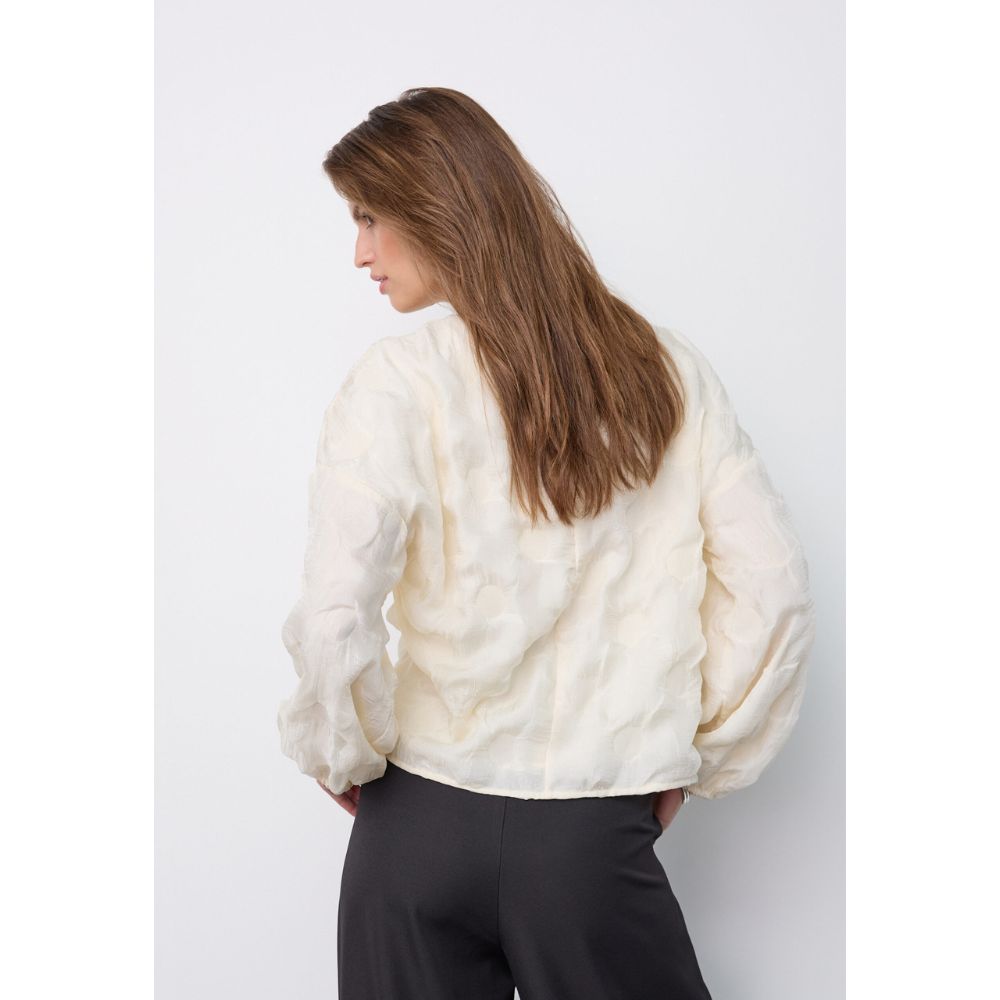 Co`Couture Off Feron Structur Blouse