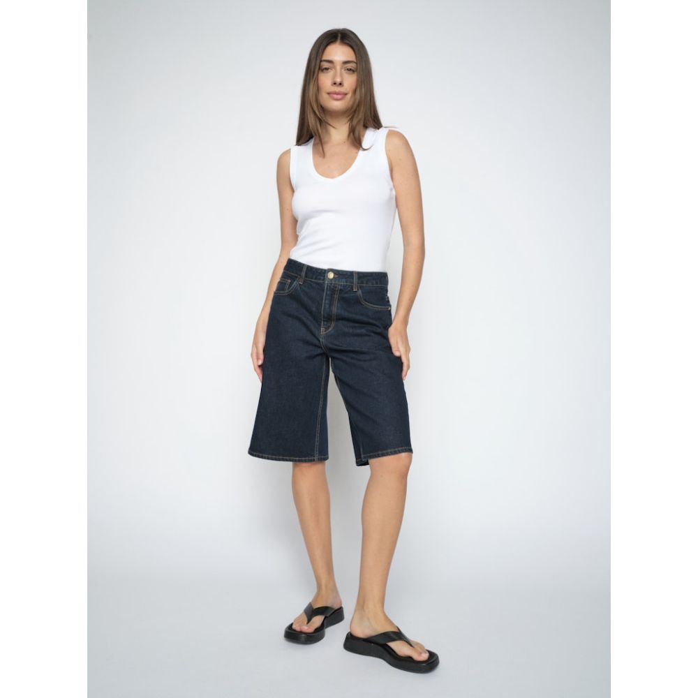 Mos Mosh Dark Blue Mathilde Shorts