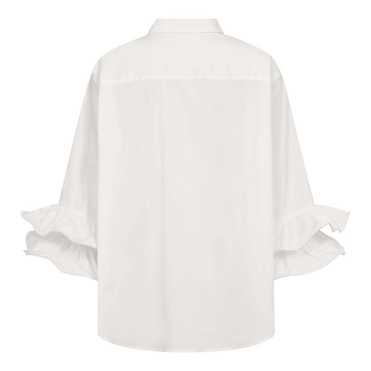 Co`Couture Hvid Halen Flare Shirt