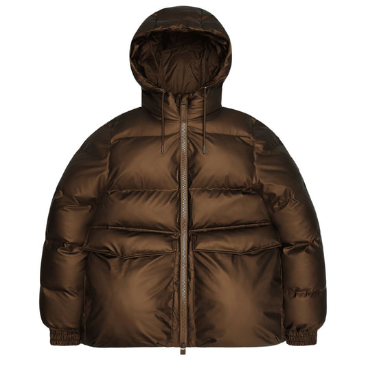 RAINS Brun Alta A-Line Puffer W Jacket