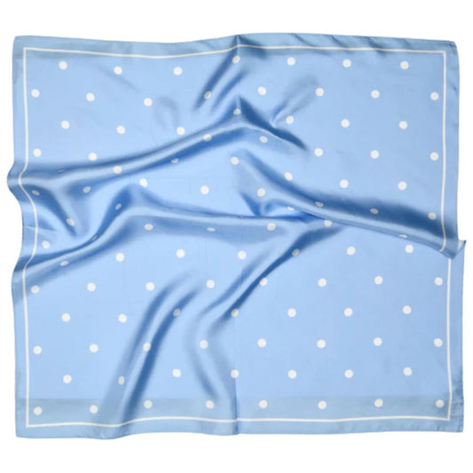 MP Lyseblå Paloma Silk Scarf