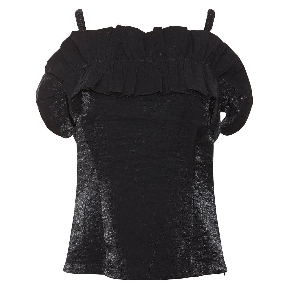 Rue De Femme Black Jermina Top