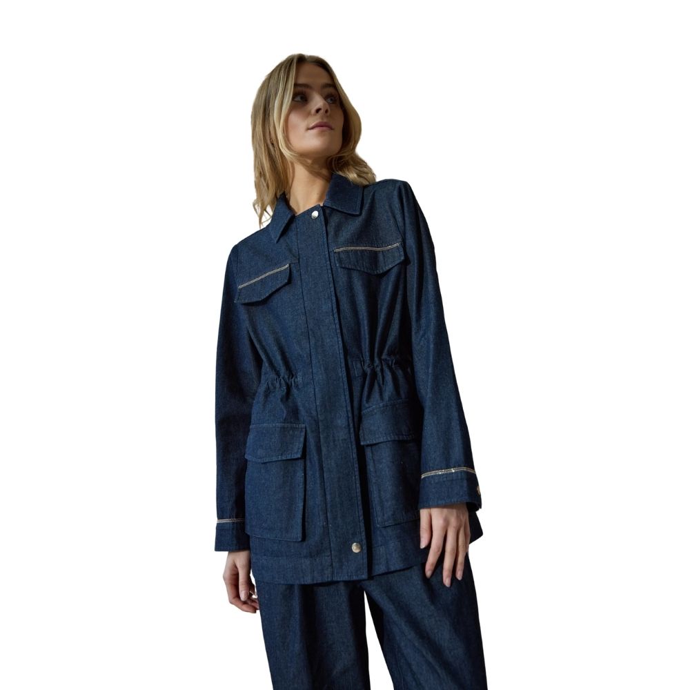 Heartmade Denim Retal Jacket