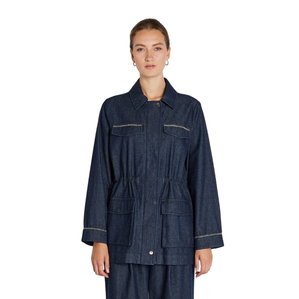 Heartmade Denim Retal Jacket