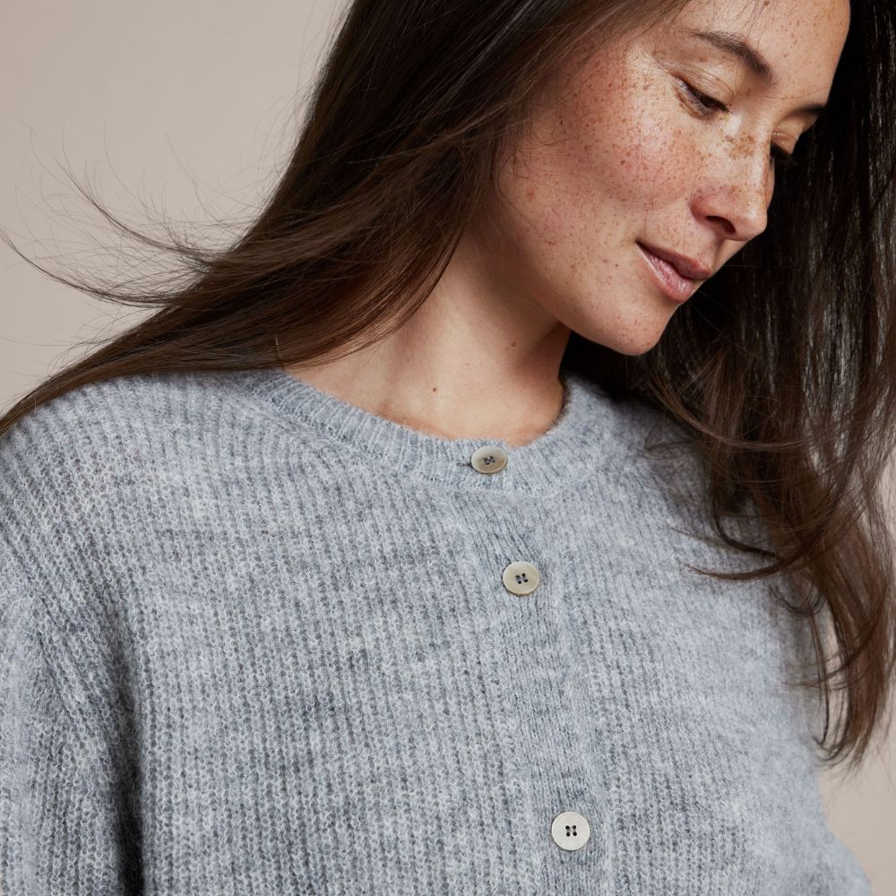 Sibin Linnebjerg Sand Summer Cardigan