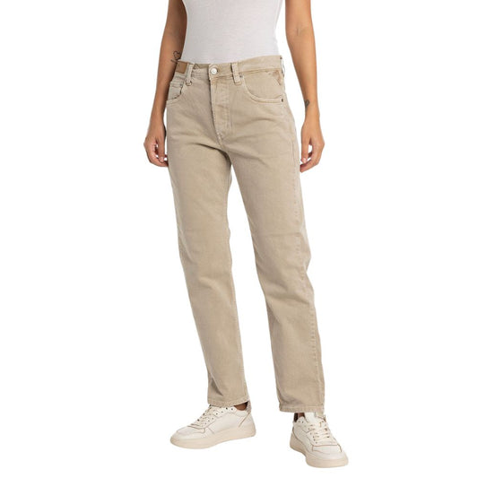 Replay Sand Maijke Straight Jeans