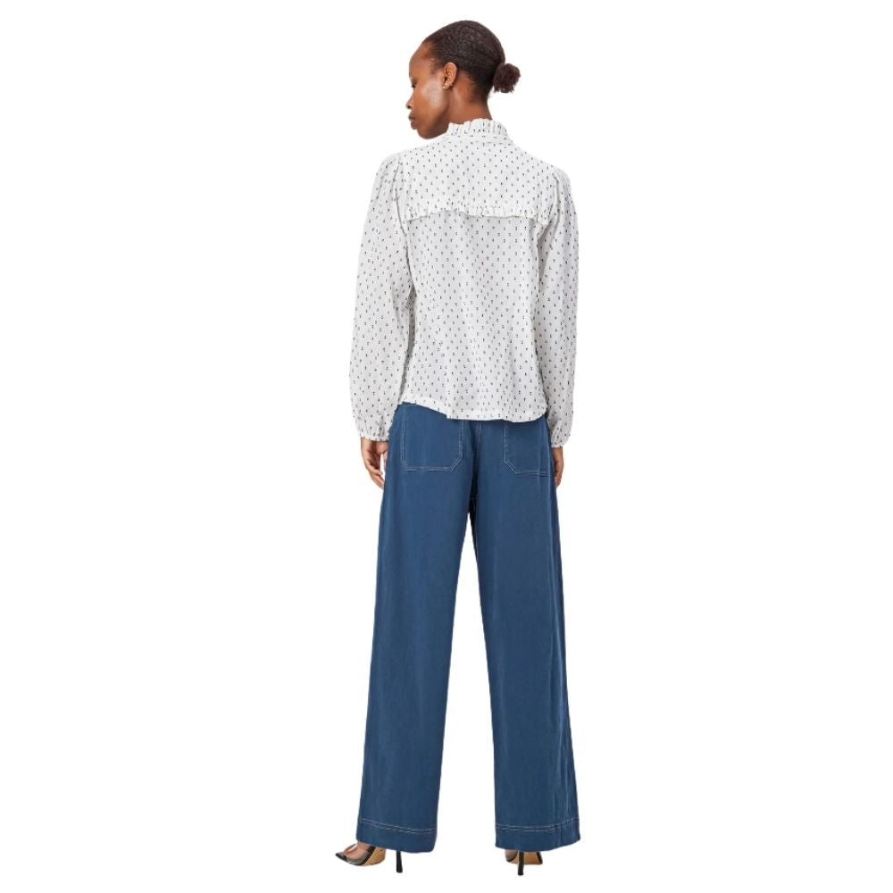 Lollys Laundry White Perth Shirt LS
