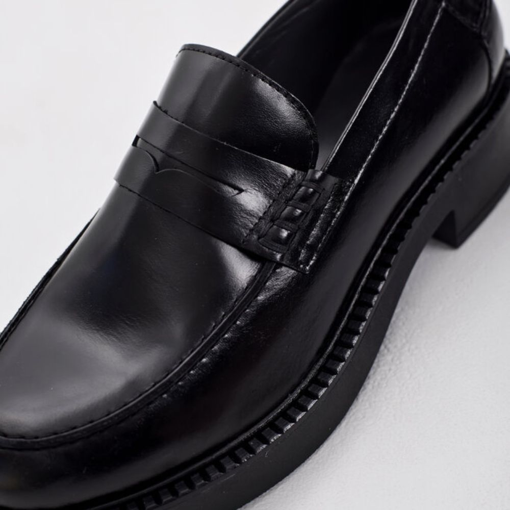 Angulus Black Loafer Ovest