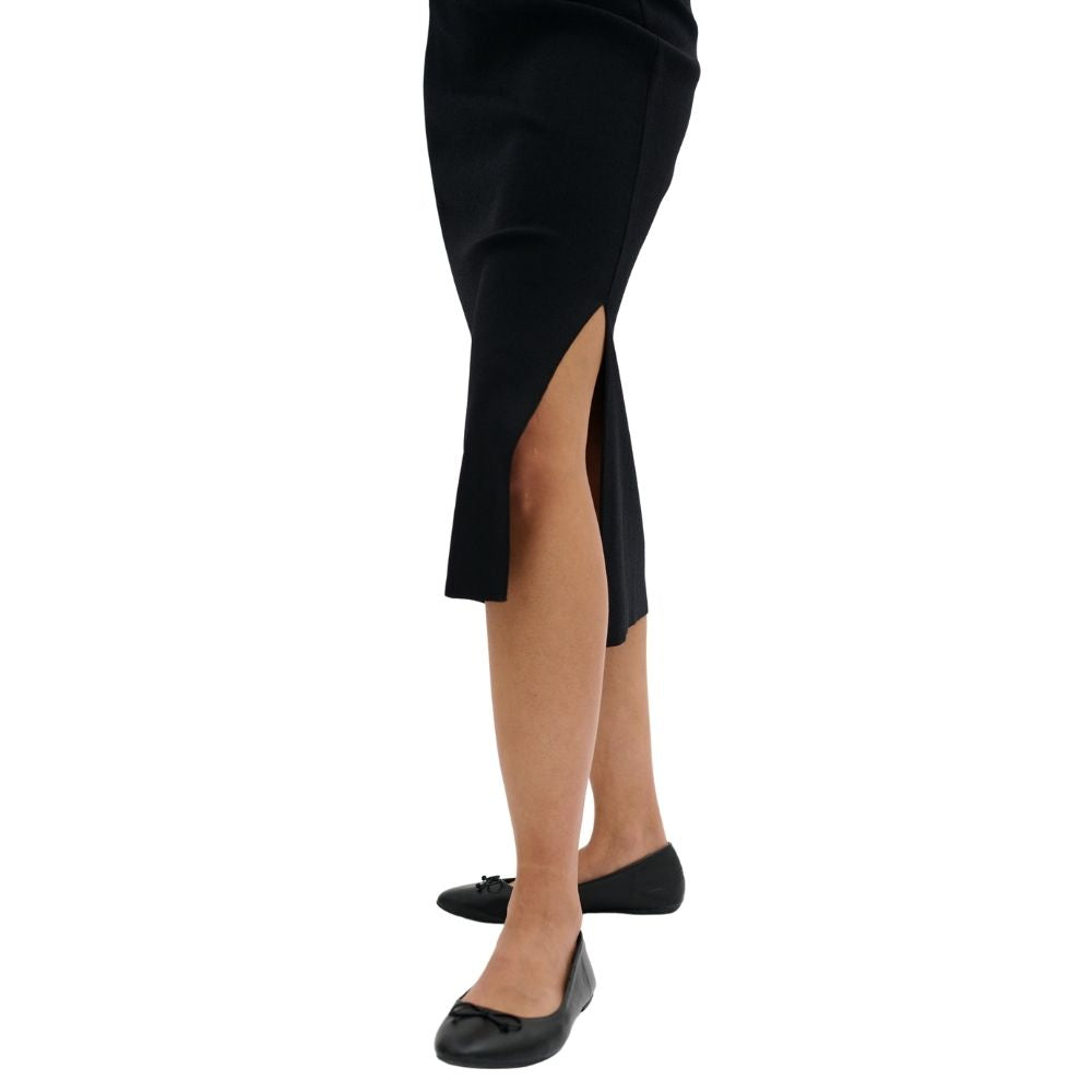 My Essential Wardrobe Black Hekla Knit Skirt