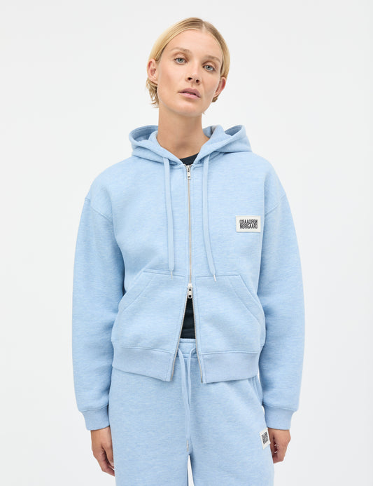 Mads Nørgaard Light Blue Bobo Hoodie Sweat