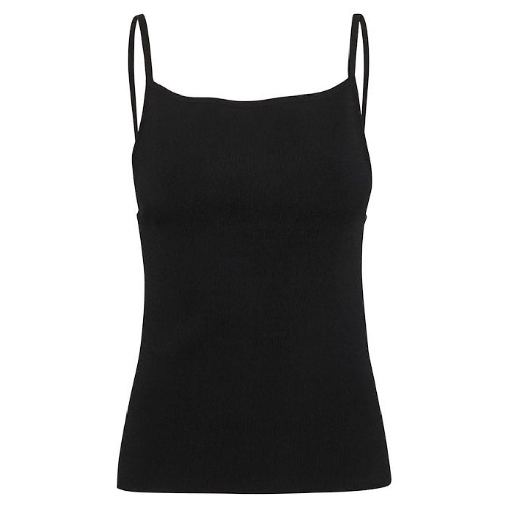 My Essential Wardrobe Black Hekla Knit Top