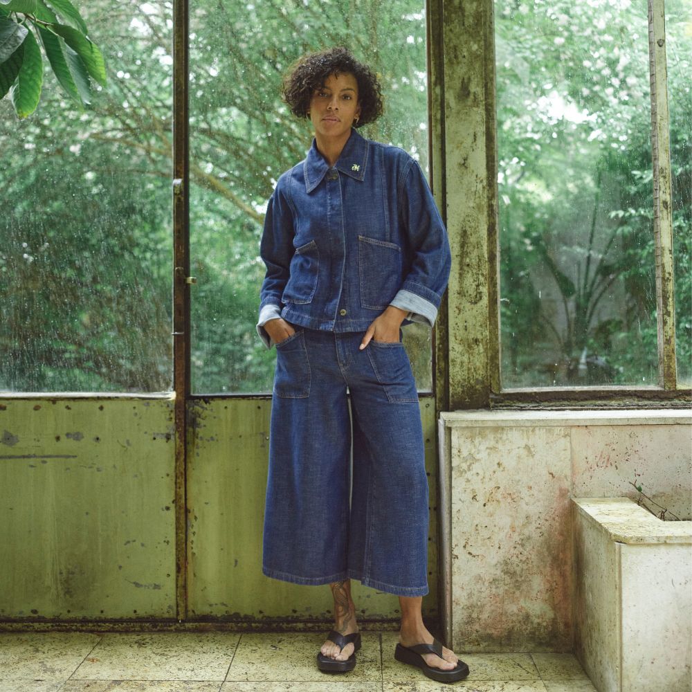 Mos Mosh Dark Blue Culotte Arge Cro