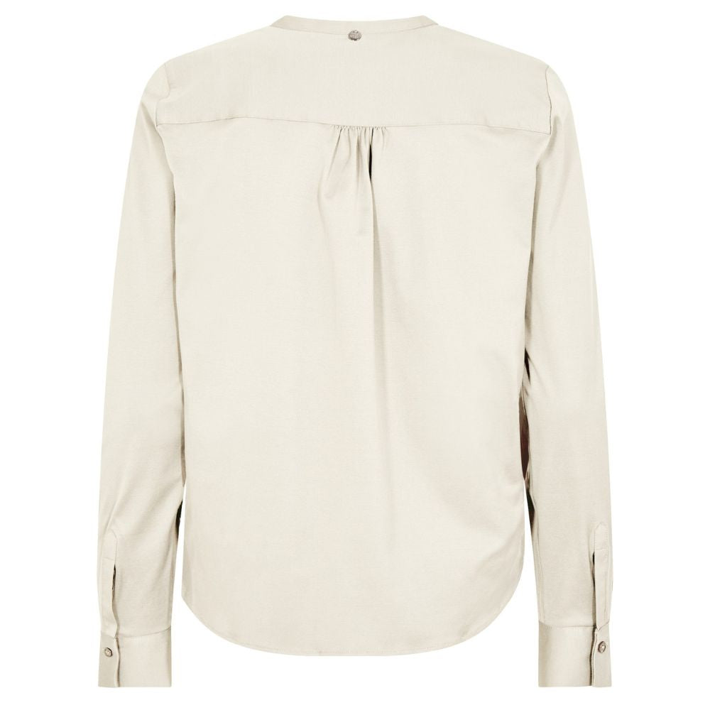 Mos Mosh Sea Salt Jovie Jersey Blouse