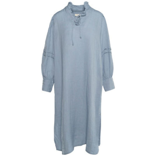 Hést Faded Denim Sari Linen Dress