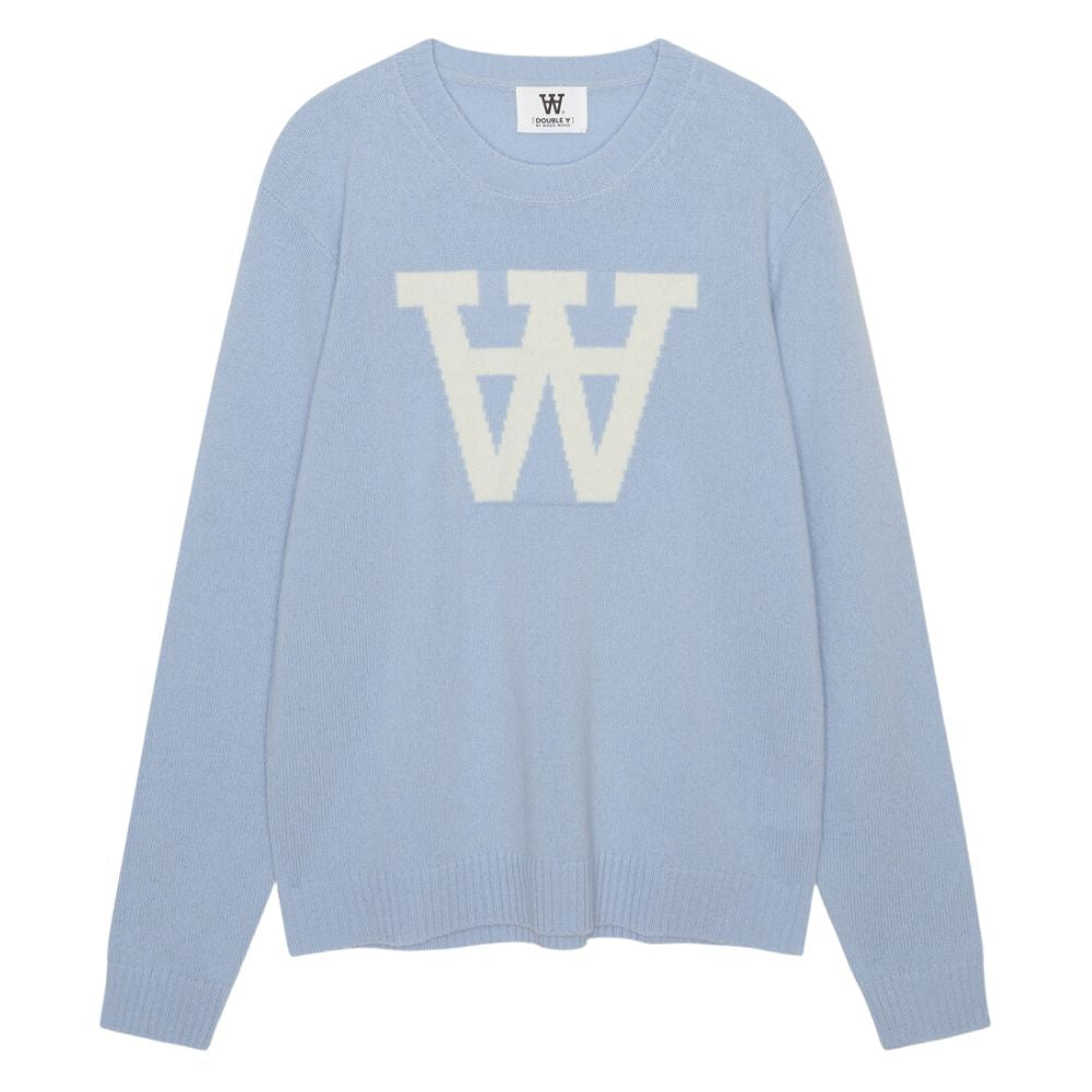 Double A By WOOD WOOD Blue Tay AA Lambswool Jumper