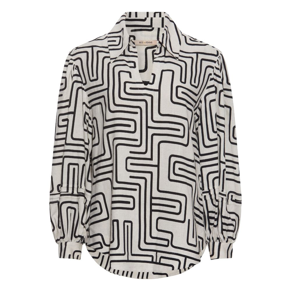 Rue De Femme White Sand Melvin Tunic