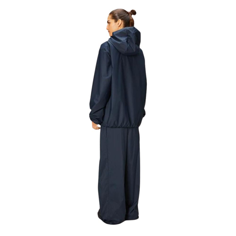 Rains Navy Lohja Long Jacket