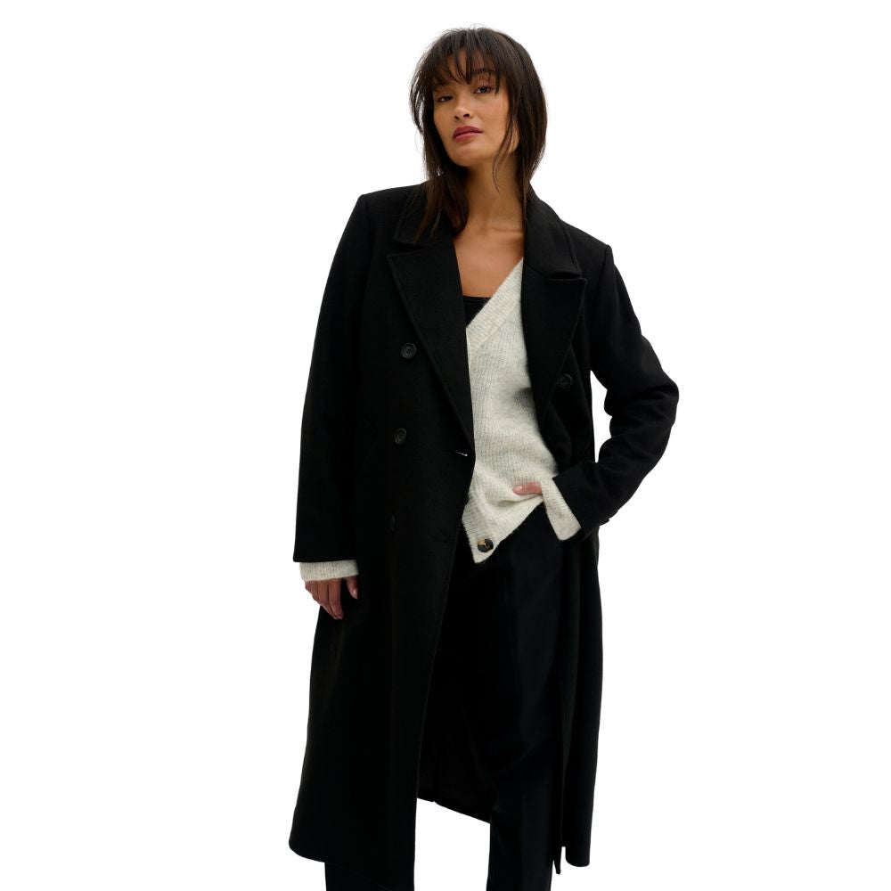 My Essential Wardrobe Black The Coat
