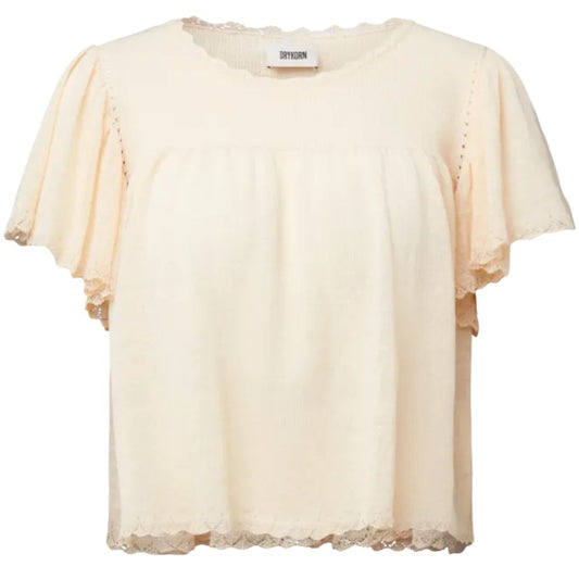 Drykorn Creme Taylie Bluse
