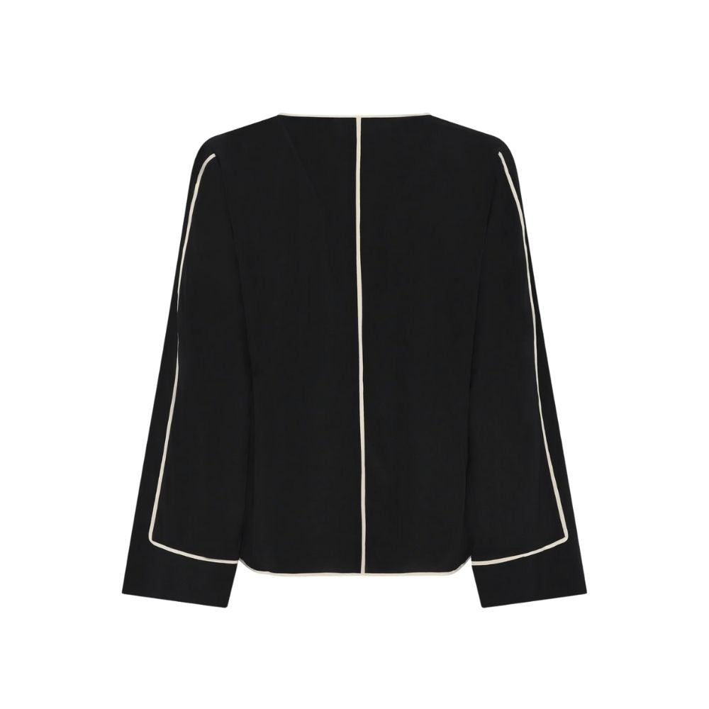 Heartmade Black Mabia Blouse