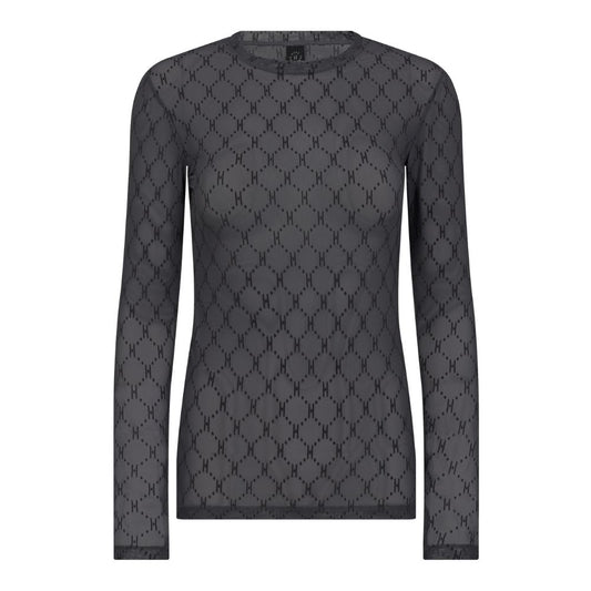 Hype The Detail Grå Mesh Top