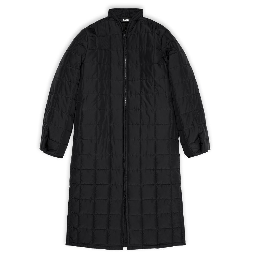 Rains Black Liner W Coat W1T2