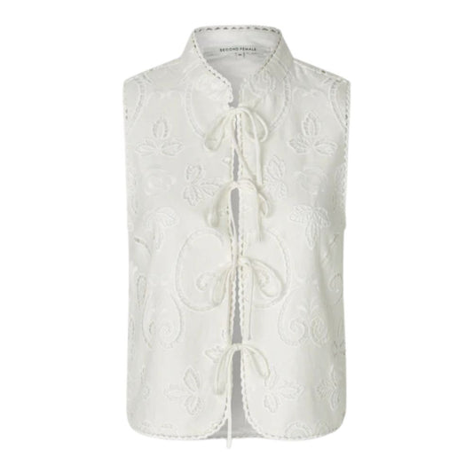 Second Female Off White Vilma Top