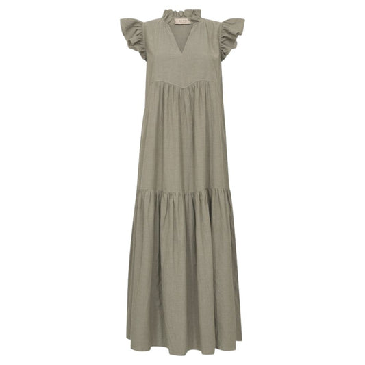 Mos Mosh Olive Waldy Izha Dress