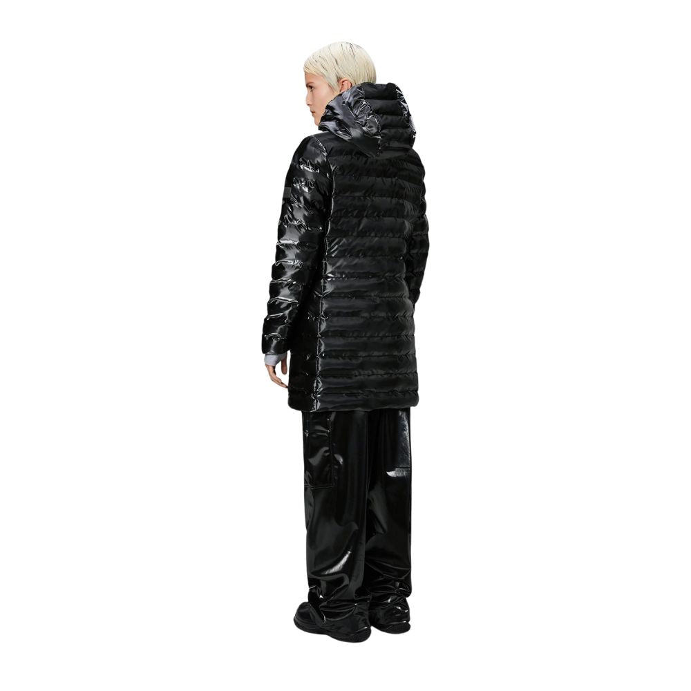 Rains Night Lohja Long Puffer Curve Jacket