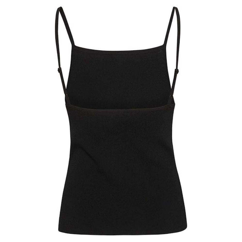 My Essential Wardrobe Black Hekla Knit Top