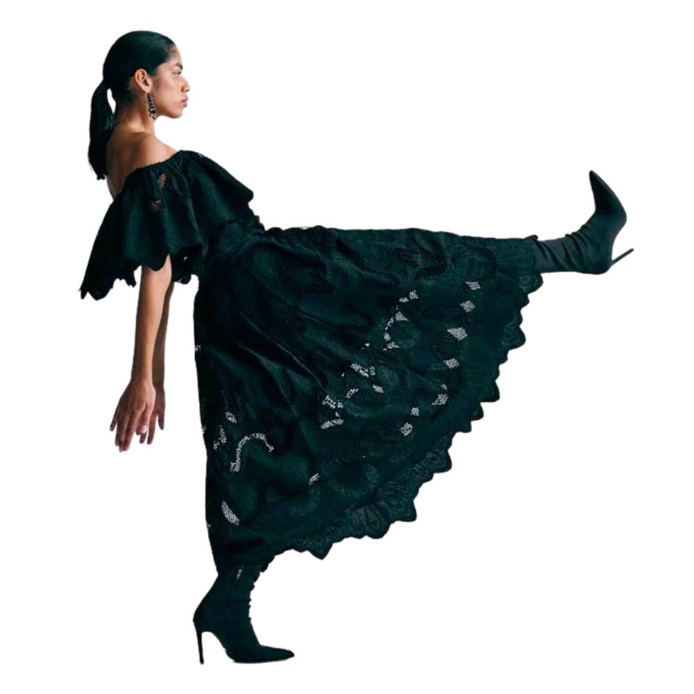 Copenhagen Muse Black Botra Skirt