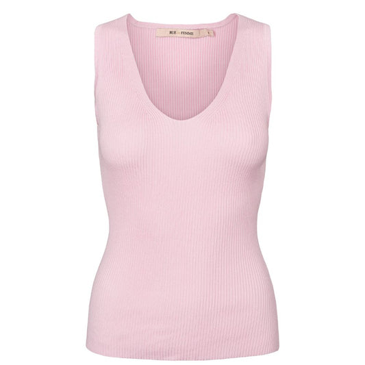 Rue De Femme Pink Galatea Knit Top