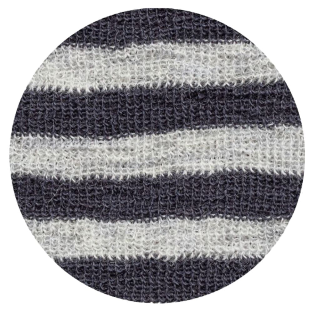 By Basics Dawn Grey/Caviar Shawl Cu