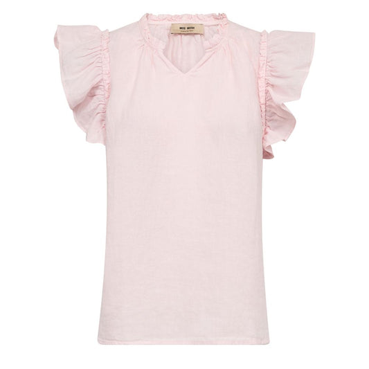 Mos Mosh Rosa Tea Linen Blouse