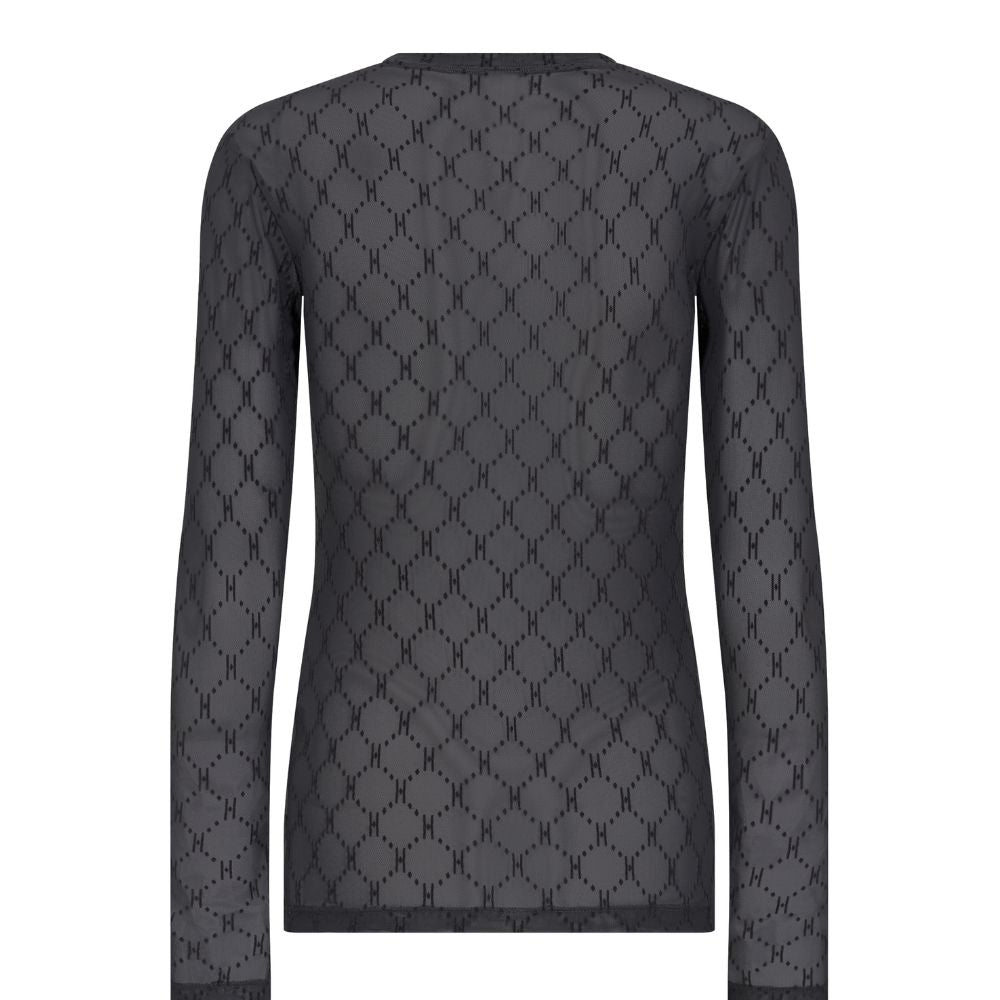 Hype The Detail Grå Mesh Top