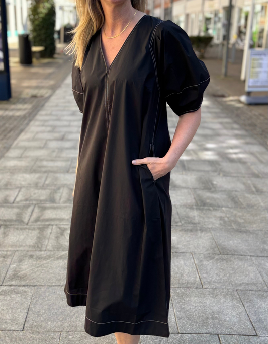 Second Female Sort Larkini Maxi Kjole