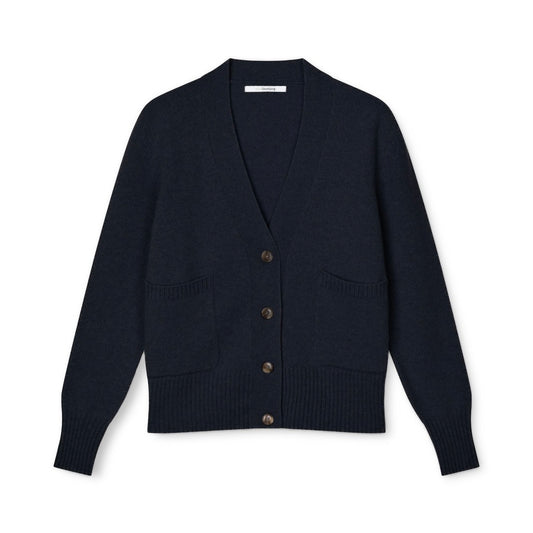 Sibin Linnebjerg Navy Carole Cardigan