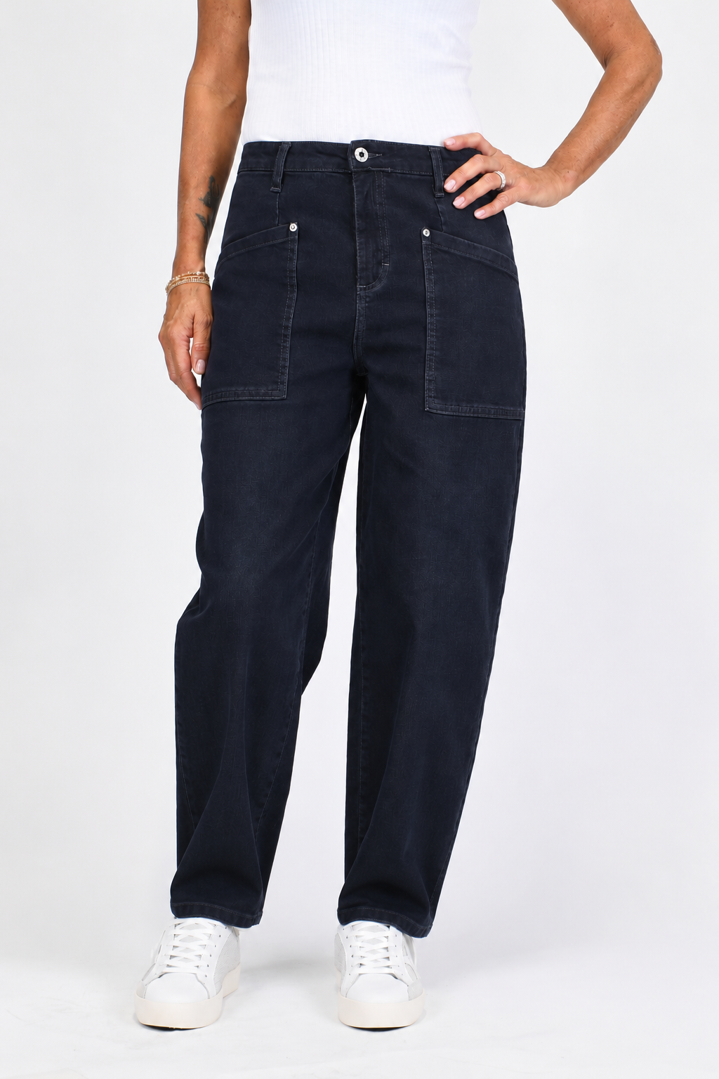 Please Blue Denim Judy Jogging Jeans